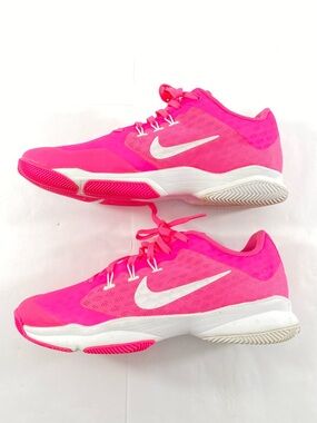Nike Air Zoom Ultra 845046-610 Neon Pink White Women’s :8 Athletic Trainers